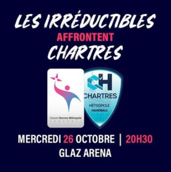 Match LNH : Cesson - Chartres 26/10/2022