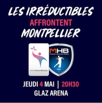 Match LNH : Cesson - Montpellier 04/05/2023